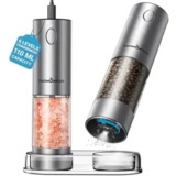 ThermoMaven Electric Salt & Pepper Grinder Set for $20