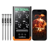 ThermoMaven G4 4-Probe Wireless Smart Meat Thermometer $120