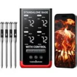 ThermoMaven P4 Smart Bluetooth Meat Thermometer with 4 Probes for $99.99