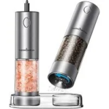 ThermoMaven USB-Rechargeable Electric Salt & Pepper Grinder Set with LED Light for $19.99