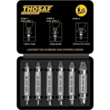 THOSAF 6-Piece Damaged Screw Extractor Set – $7.09