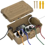 TICONN Outdoor Electrical Box (Brown, Large) – $7.34 at Amazon