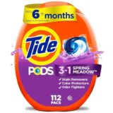 Tide PODS Laundry Detergent Pacs 112-Count for $10.18 Each with Subscription