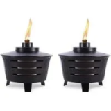 TIKI Mini Fire Pit Tabletop Torch Set (2-Pack) for $20