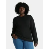 Time and Tru Women’s Plus Crewneck Sweatshirt for $3.49