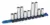 Titan 10-Piece Socket Set 1/4″ & 3/8″ Drive for $8.82