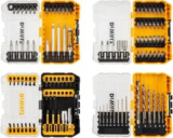 21-Piece Titanium Nitride Coated Drill Bit Set for $20.98