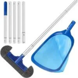 Tixanf 3-in-1 12.5″ Pool Brush Cleaning Kit for $18.94