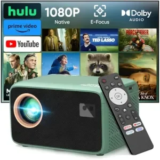 TMY 4K Projector with WiFi (1080p Native) – $80 at Amazon