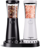 TOMEEM Electric Salt and Pepper Grinder Set Now $13.49