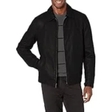 Tommy Hilfiger Men’s Classic Faux Leather Jacket for $31.08