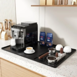 Tomshub 24”x16” 2-in-1 Silicone Coffee Mat with Detachable Drying Mat for $9.99