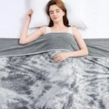 Topcee 50″x70″ Microfiber Q-Max 0.5 Cooling Throw Blanket for $9.59