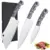 3-Piece Topfeel Professional Chef Knife Set with Gift Box for $20