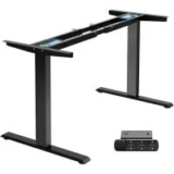 TOPSKY Dual-Motor Electric Adjustable Standing Desk Frame for $111.99