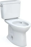 TOTO Drake Two-Piece Elongated Toilet with Tornado Flush for $290