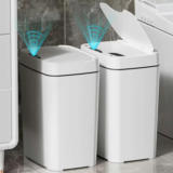 Touchless Bathroom Trash Can 2-Pack for $26 $26.00