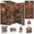 TOYQI 3D Book Nook Wooden Puzzle Kit with LED Light for $21
