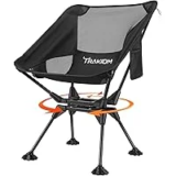 Trakiom 360-Degree Swivel Folding Camping Chair – $34.88 ($55.99 Original)