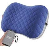 Trakiom Inflatable Camping Pillow with Carabiner for $13.29