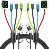 Travel Essentials 4-in-2 Apple Watch Charger for $8.99
