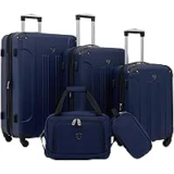 Travelers Club Chicago Hardside Expandable Spinner Luggage Set for $90.38