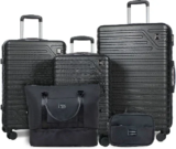 Travelhouse 5-Piece Hardside Spinner Luggage Set for $89.99
