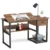 Tribesigns Drafting Table with Storage Drawer for $96