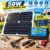 Trickle 50W Solar Panel Kit 100A 12V Battery Charger – $46.99