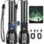 2-Pack TrixHub 5-Mode Rechargeable Flashlights with LCD Display – $9.67 ($25.77 Original)