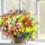 Trytuny 12-Piece Mixed Color Artificial Flowers for Outdoor Use – $13.99