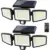 Tuffenough 2500LM 210 LED Solar Outdoor Lights (2-Pack) for $13.71