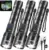 3-Pack Tughlax 5-Mode Rechargeable Flashlights with LCD Display for $15