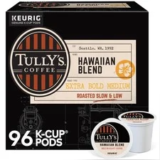 Tully’s Coffee Hawaiian Blend K-Cups, 96 Count for $42.39