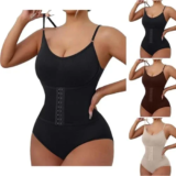 Tummy Control Backless Bodysuit for $6.99