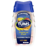 TUMS Smoothies Tropical Fruit Antacid Tablets – 72 Count for $2.73