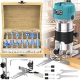 TwoWin 110V 800W Compact Wood Router Tool for $42.49