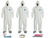 Tyvek Disposable Protective Coveralls for Cleaning and Painting – $29.99