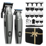 22-Piece Ufree Professional Cordless Clipper & Trimmer Set for $20