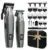 22-Piece Ufree Professional Cordless Clipper & Trimmer Set for $20