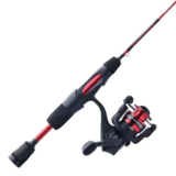 Ugly Stik Carbon Ice Spinning Rod and Reel Combo for $35.20
