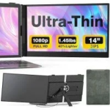 Uk Bonitoys 14″ 1080p IPS Laptop Screen Extender Kit for $69.99
