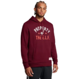 Under Armour Men’s Project Rock Red One E.L.F. Hoodie – $10.69