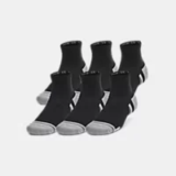 Under Armour UA Performance Tech Unisex 6-Pack Quarter Socks for $12.57