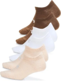 Under Armour Unisex Adult Essential No Show Socks – 6 Pairs for $8.48