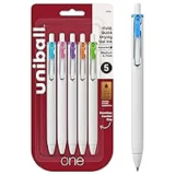 5-Pack Uni-Ball One Retractable Gel Pens, Medium Point (0.7mm) for $3.62