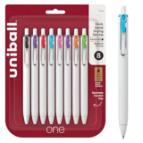 8-Pack Uni-ball One Retractable Gel Pens for $5.79