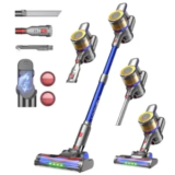 Uninell D67 Cordless Vacuum Cleaner with Brushless Motor for $49