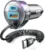 Lisen 65W USB-C / USB-A Car Charger with 48″ Coiled Cable for $7.99