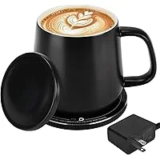 USBERG 15W Smart-Warming Ceramic Cup with Leak-Resistant Lid for $13.49